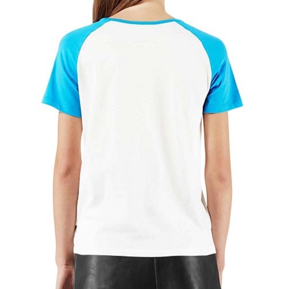 NWT NEW Maje Organic Cotton Retro Tee - Picture 6 of 13